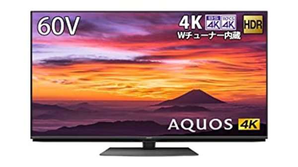 AQUOS60V4KWチューナー内蔵