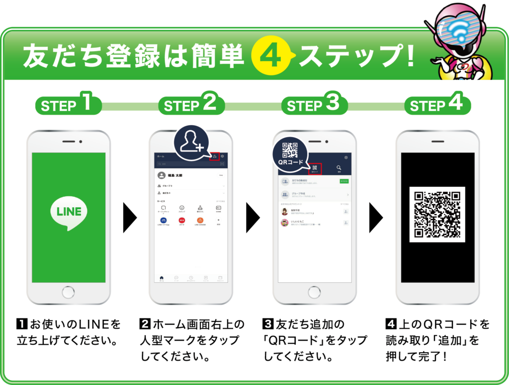 LINEお友だち登録